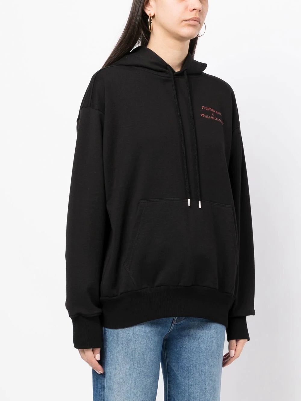 Stella McCartney graphic-print cotton hoodie - Image 4