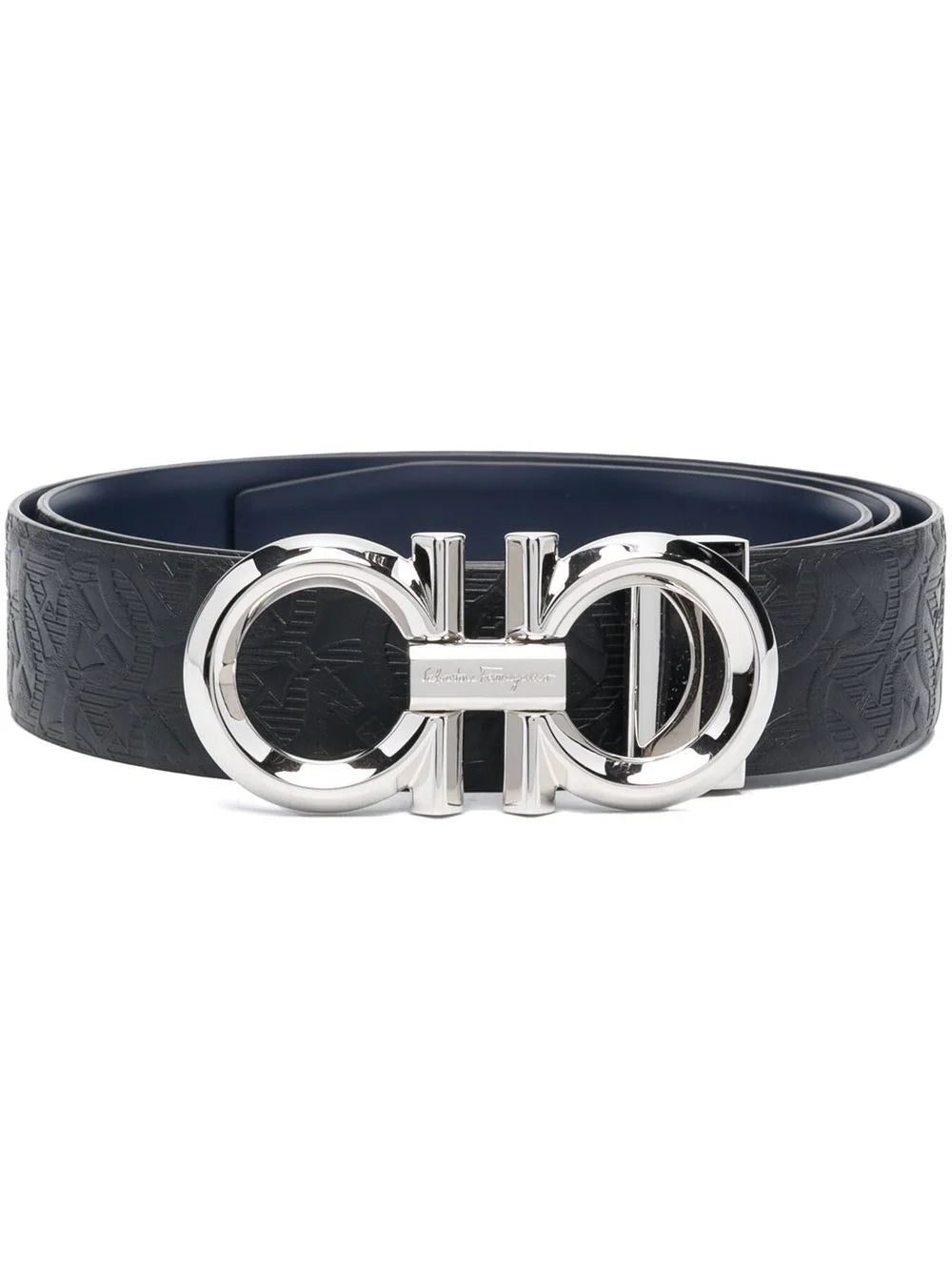 Ferragamo Gancini logo belt