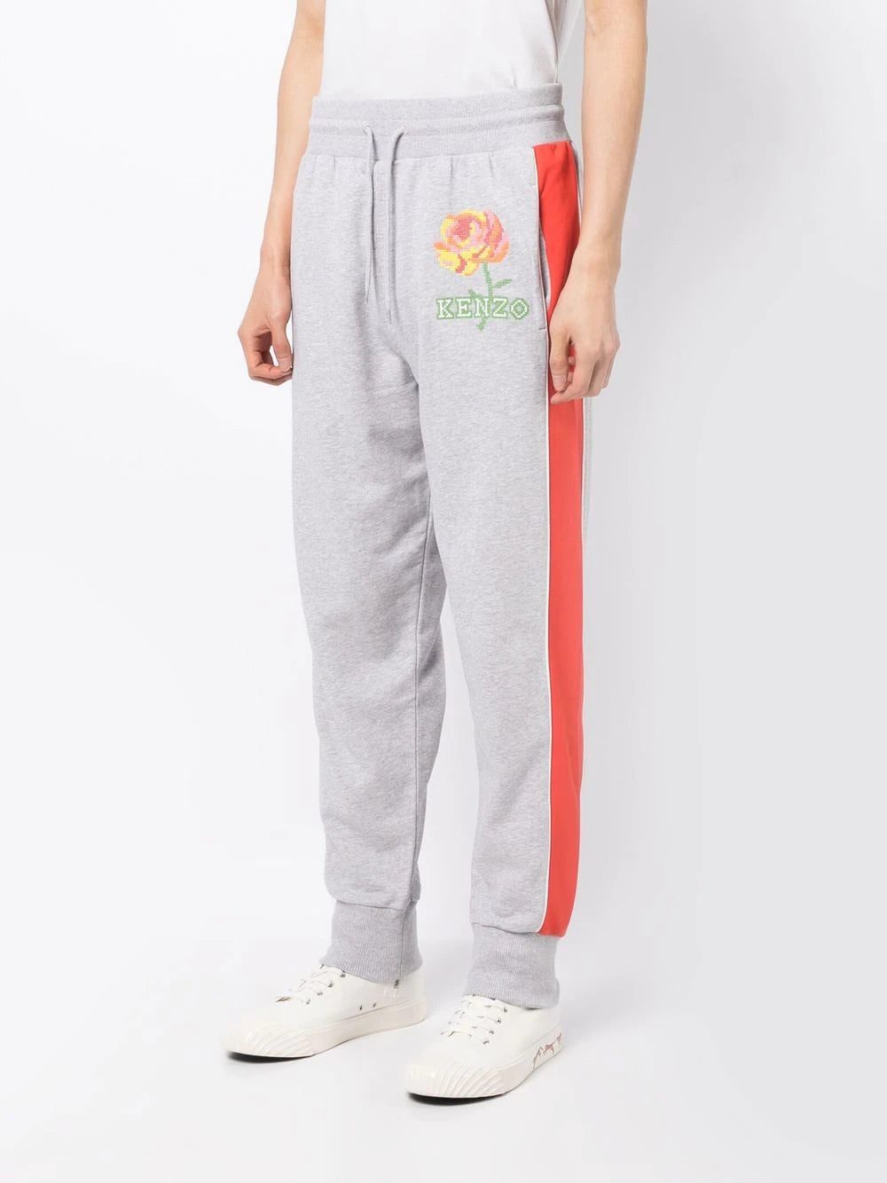Kenzo rose-embroidery track pants - Image 3