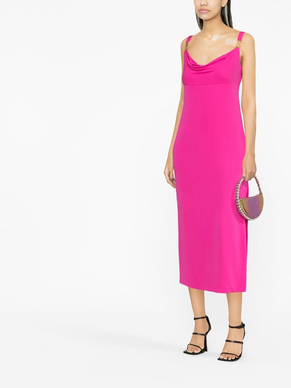 Versace Medusa plaque midi dress - Image 2