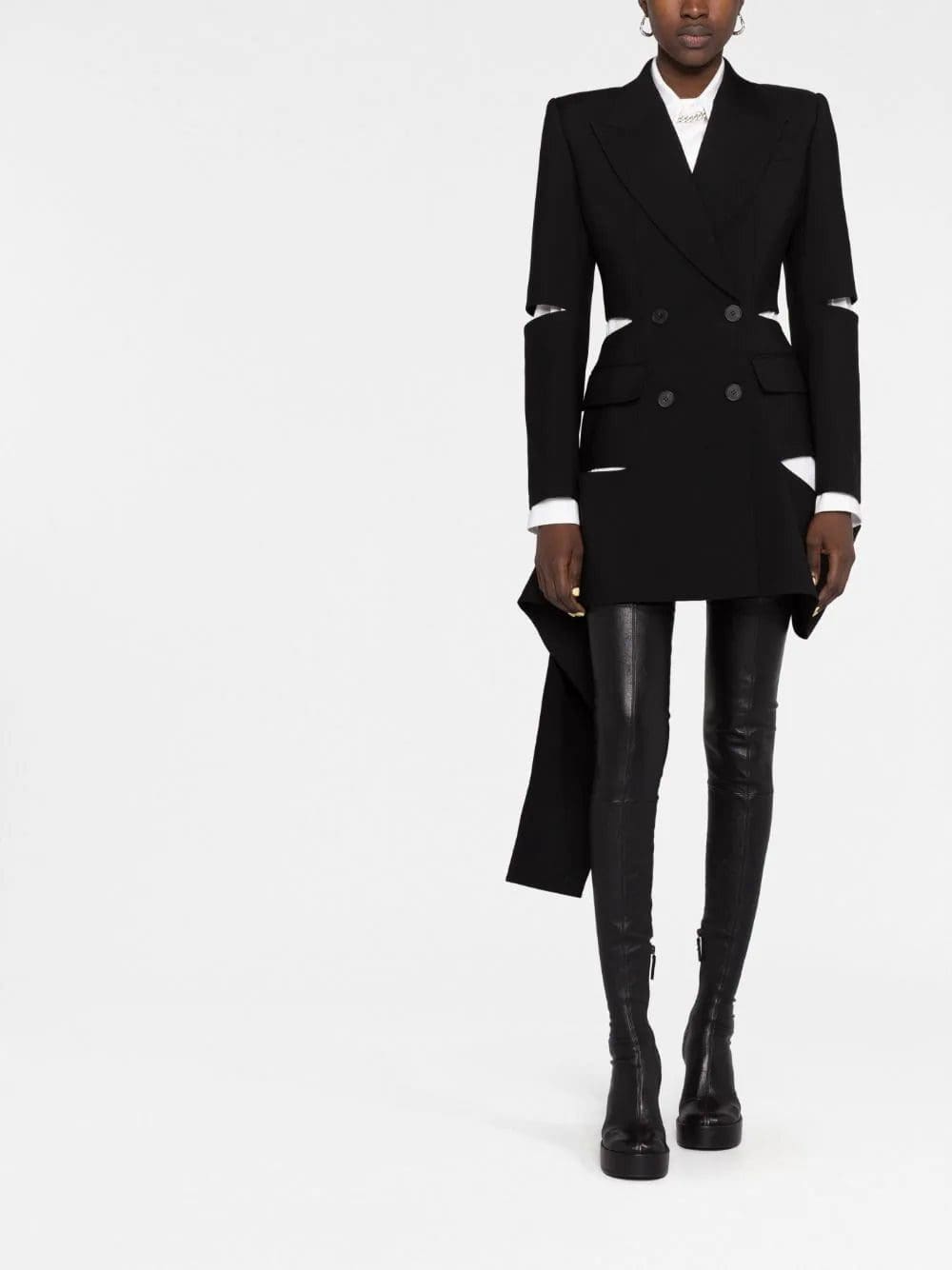 Alexander McQueen cut-out blazer dress - Image 2