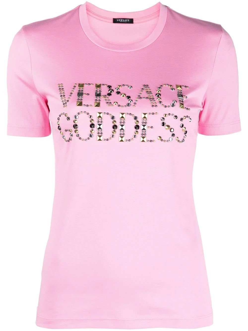 Versace logo-embellished T-shirt