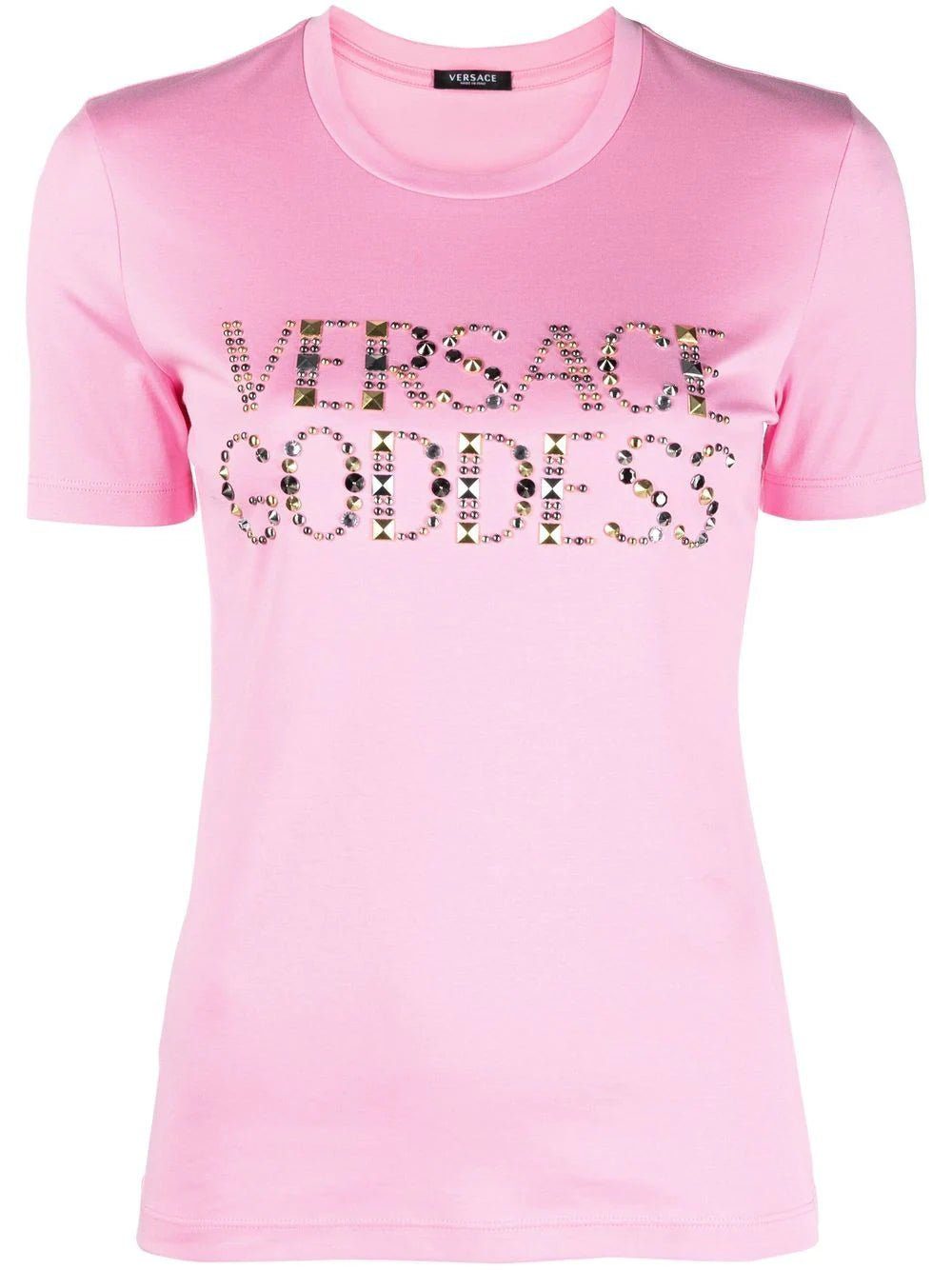 Versace logo-embellished T-shirt
