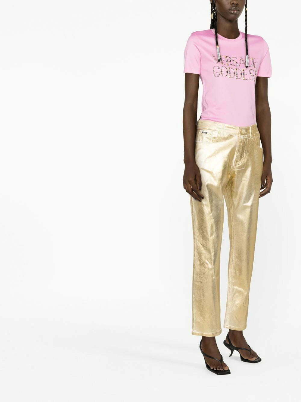 Versace logo-embellished T-shirt - Image 3