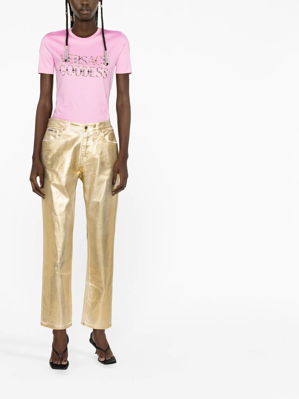 Versace logo-embellished T-shirt - Image 2