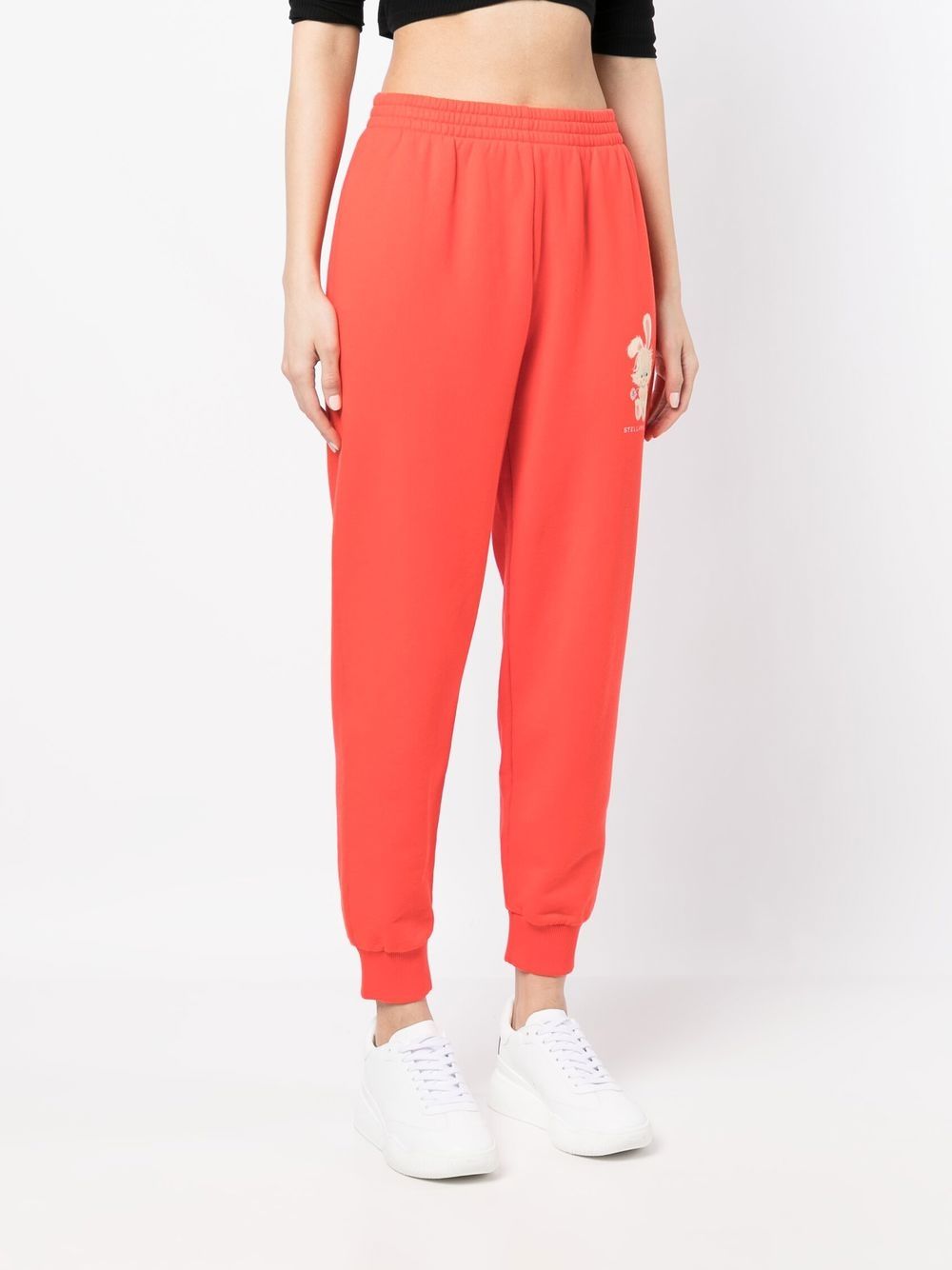 Stella McCartney graphic-print tapered track pants - Image 3