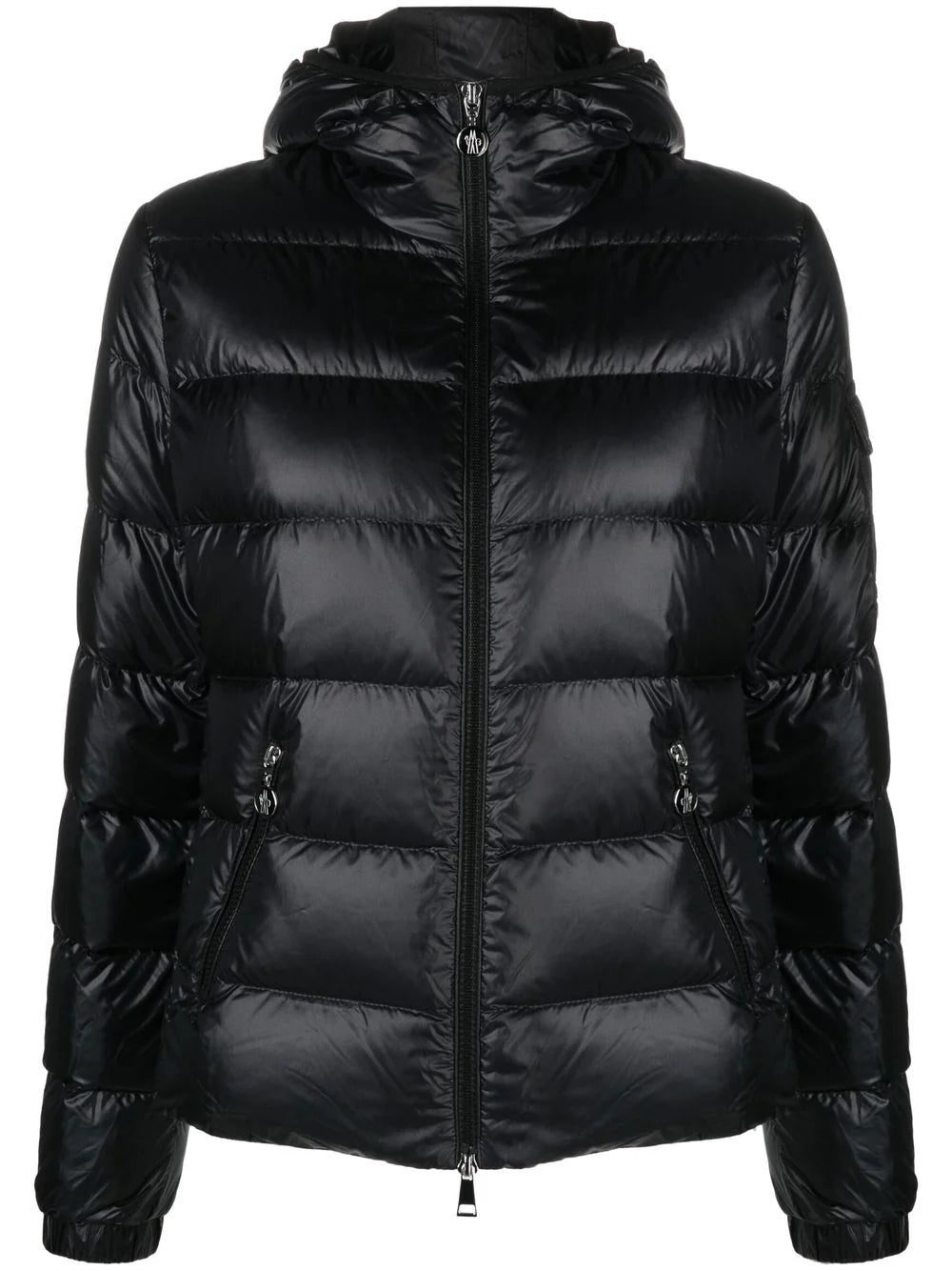 Moncler Black Hooded Padded Jacket