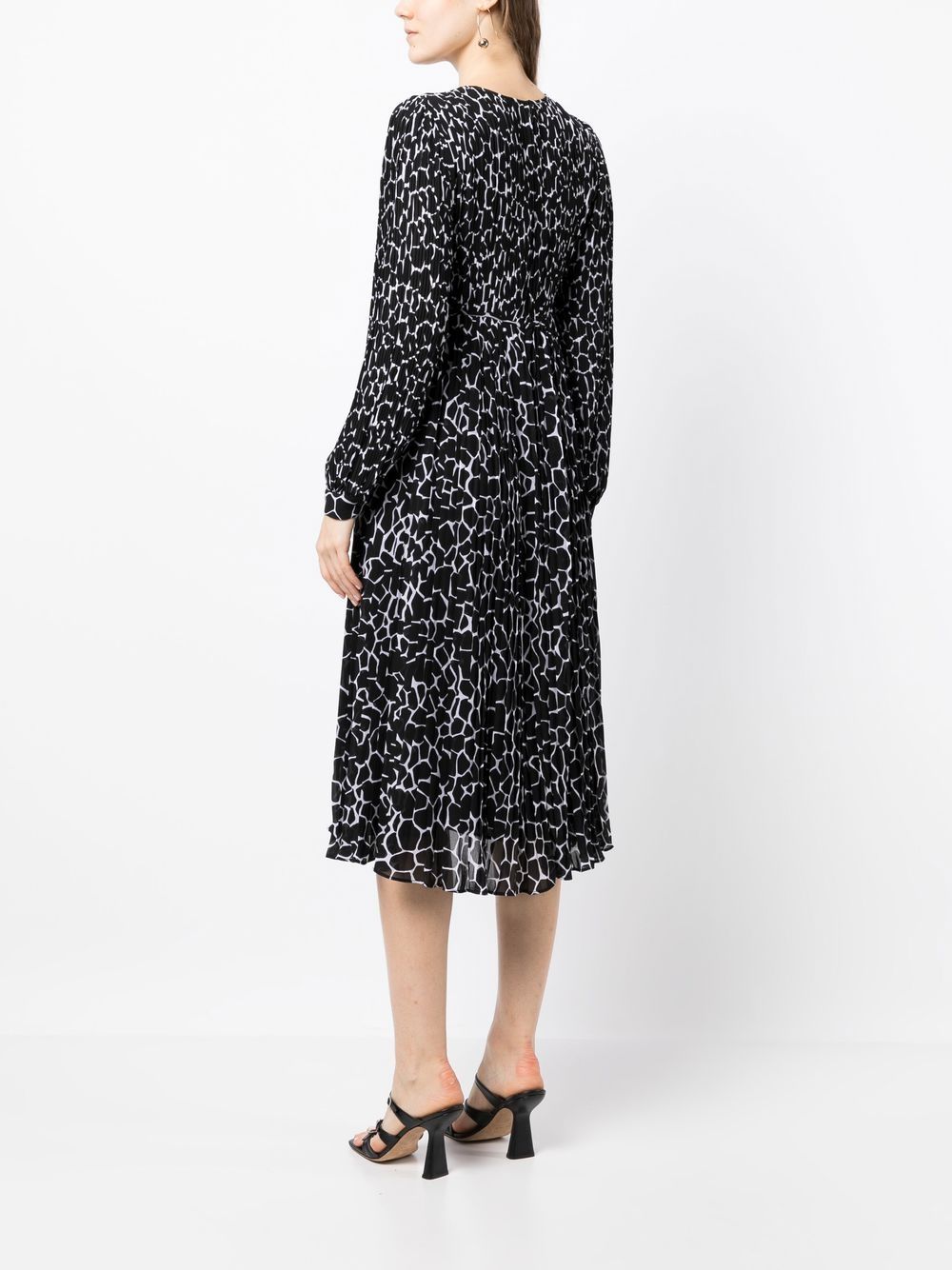 Michael Kors giraffe-print midi dress - Image 4
