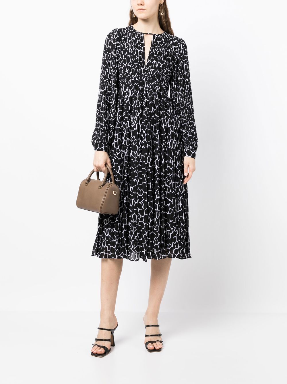 Michael Kors giraffe-print midi dress - Image 2