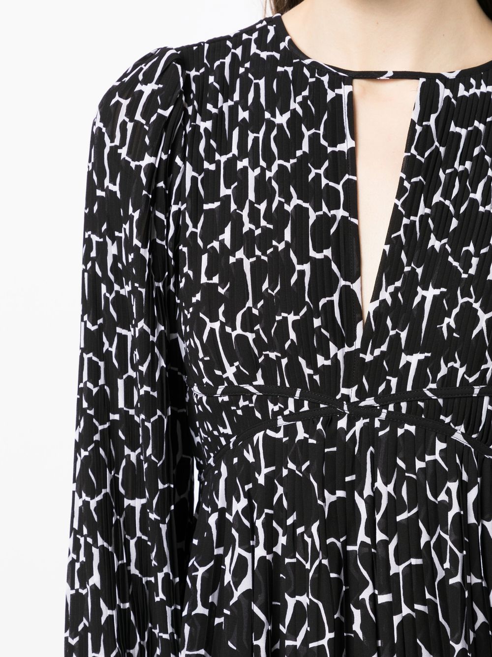 Michael Kors giraffe-print midi dress - Image 5