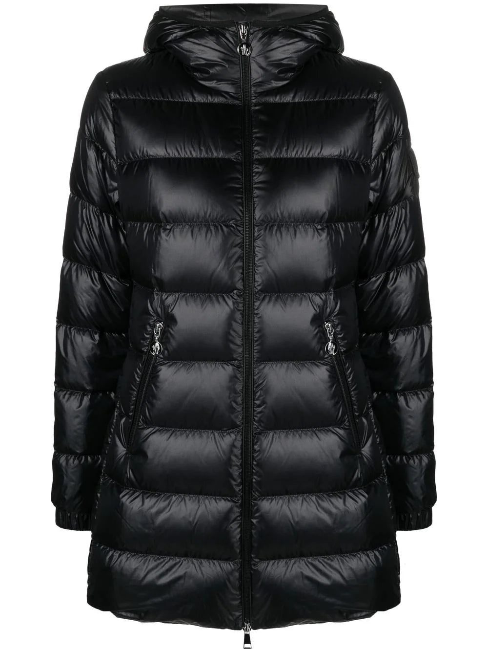 Moncler Glements hooded quilted coat