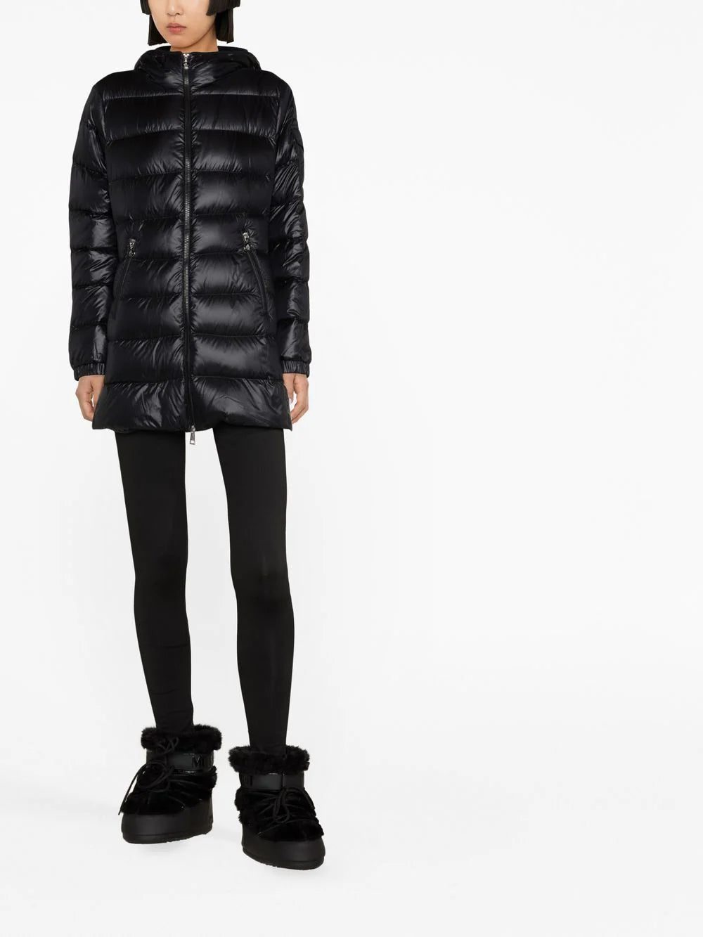 Moncler Glements hooded quilted coat - Image 2