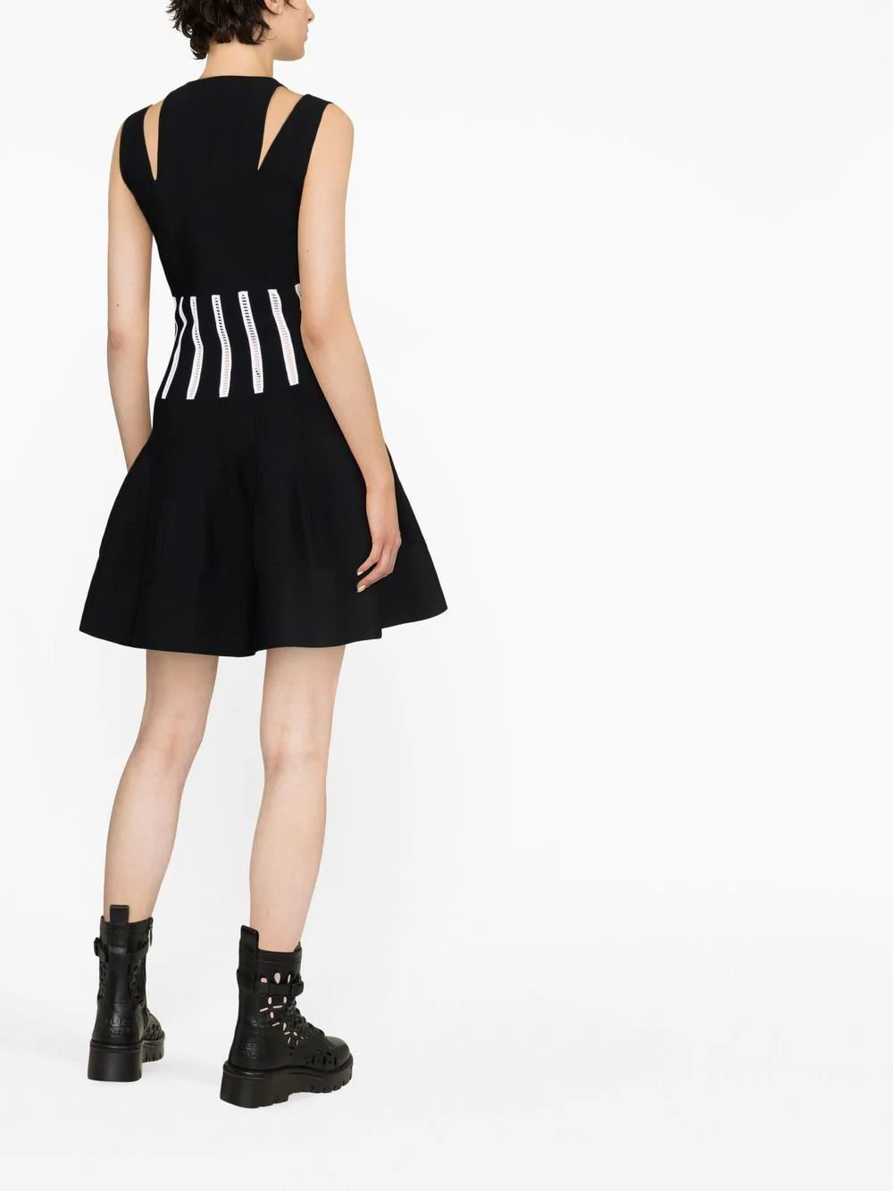 Alexander McQueen V-neck sleeveless dress - Image 3