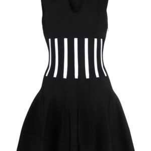 Alexander McQueen  V-neck sleeveless dress