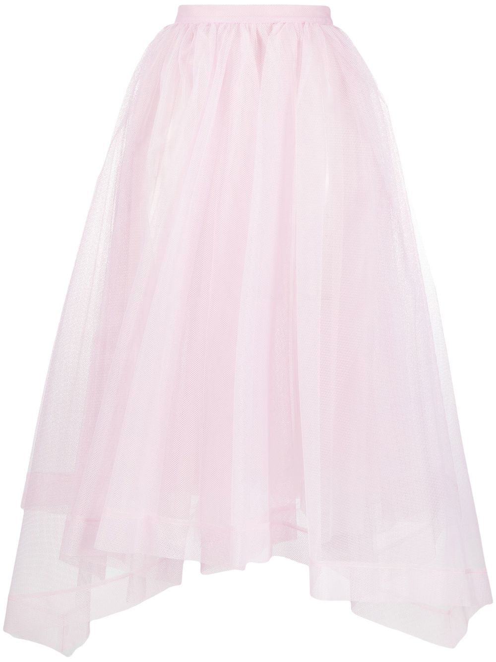 Alexander McQueen asymmetric-design tiered-skirt