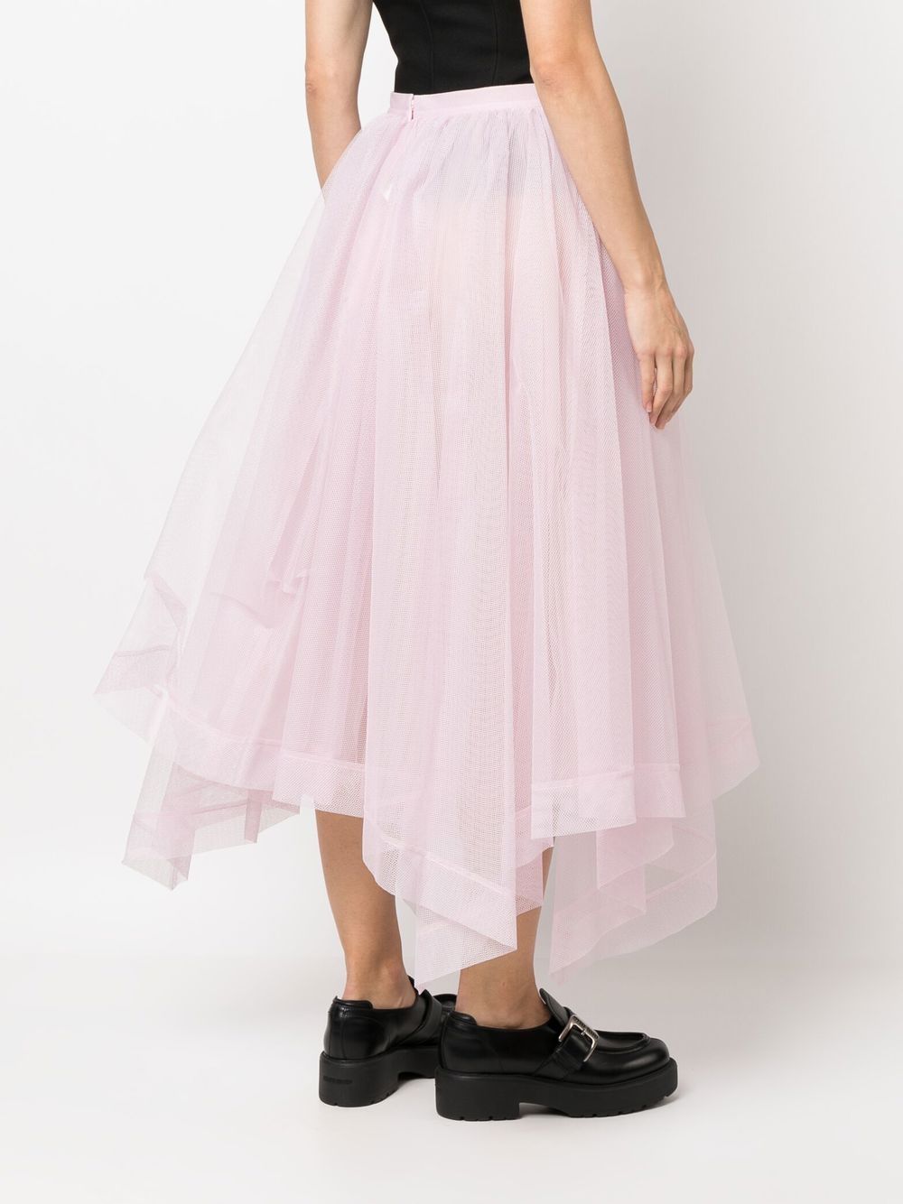 Alexander McQueen asymmetric-design tiered-skirt - Image 4
