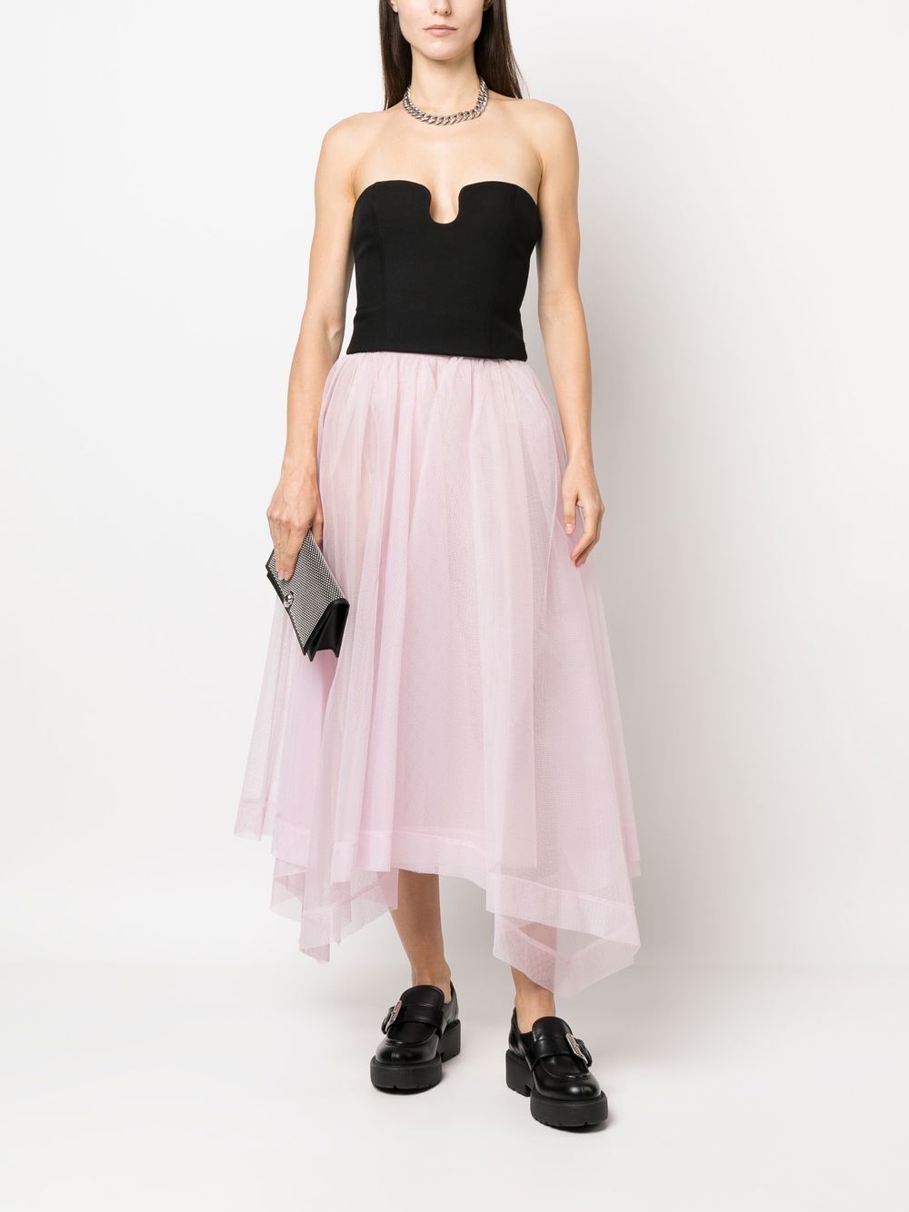 Alexander McQueen asymmetric-design tiered-skirt - Image 2