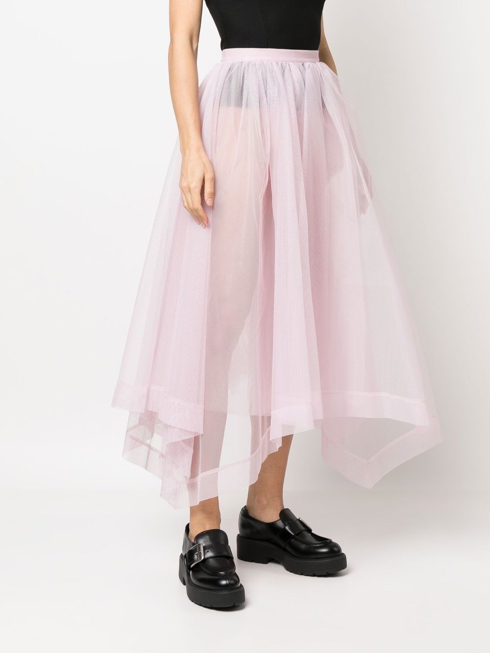 Alexander McQueen asymmetric-design tiered-skirt - Image 3