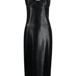 Versace sweetheart-neck sleeveless dress
