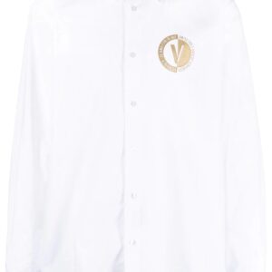 Versace Jeans Couture  logo print buttoned shirt