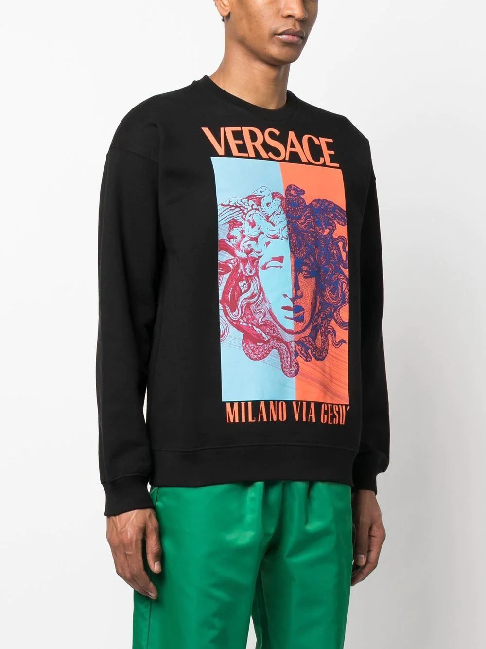 Versace Medusa logo-print sweatshirt - Image 3