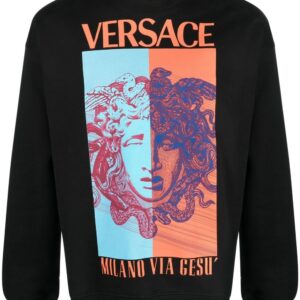 Versace Medusa logo-print sweatshirt