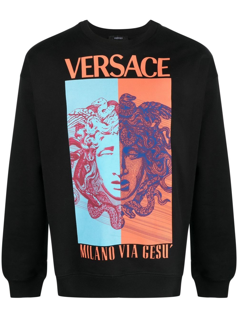 Versace Medusa logo-print sweatshirt