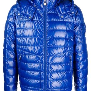 Moncler  logo-patch padded down jacket