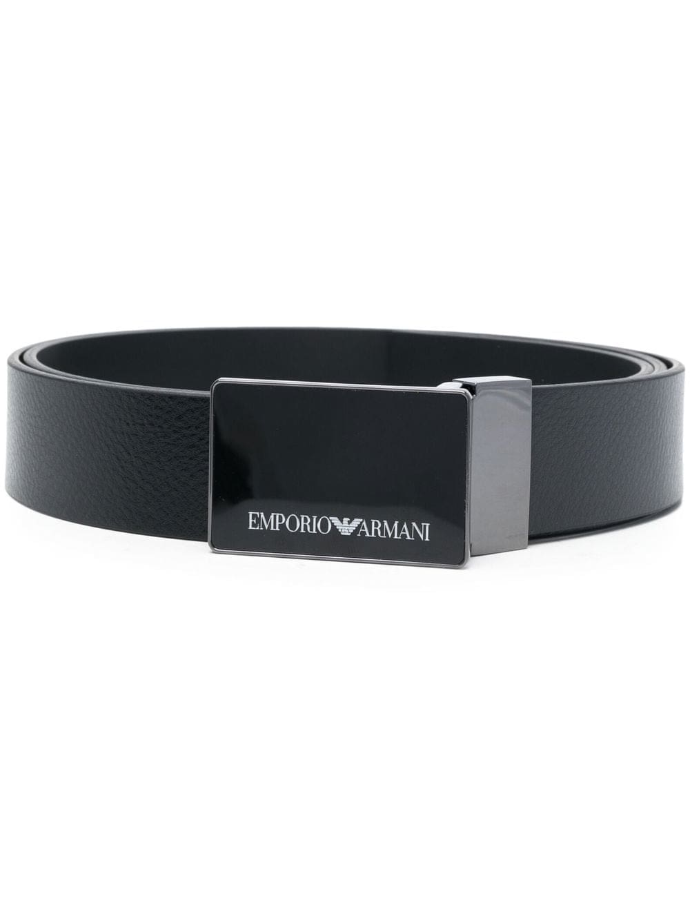 Louis Vuitton logo-buckle leather belt