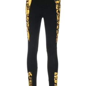 Versace Barocco-print leggings