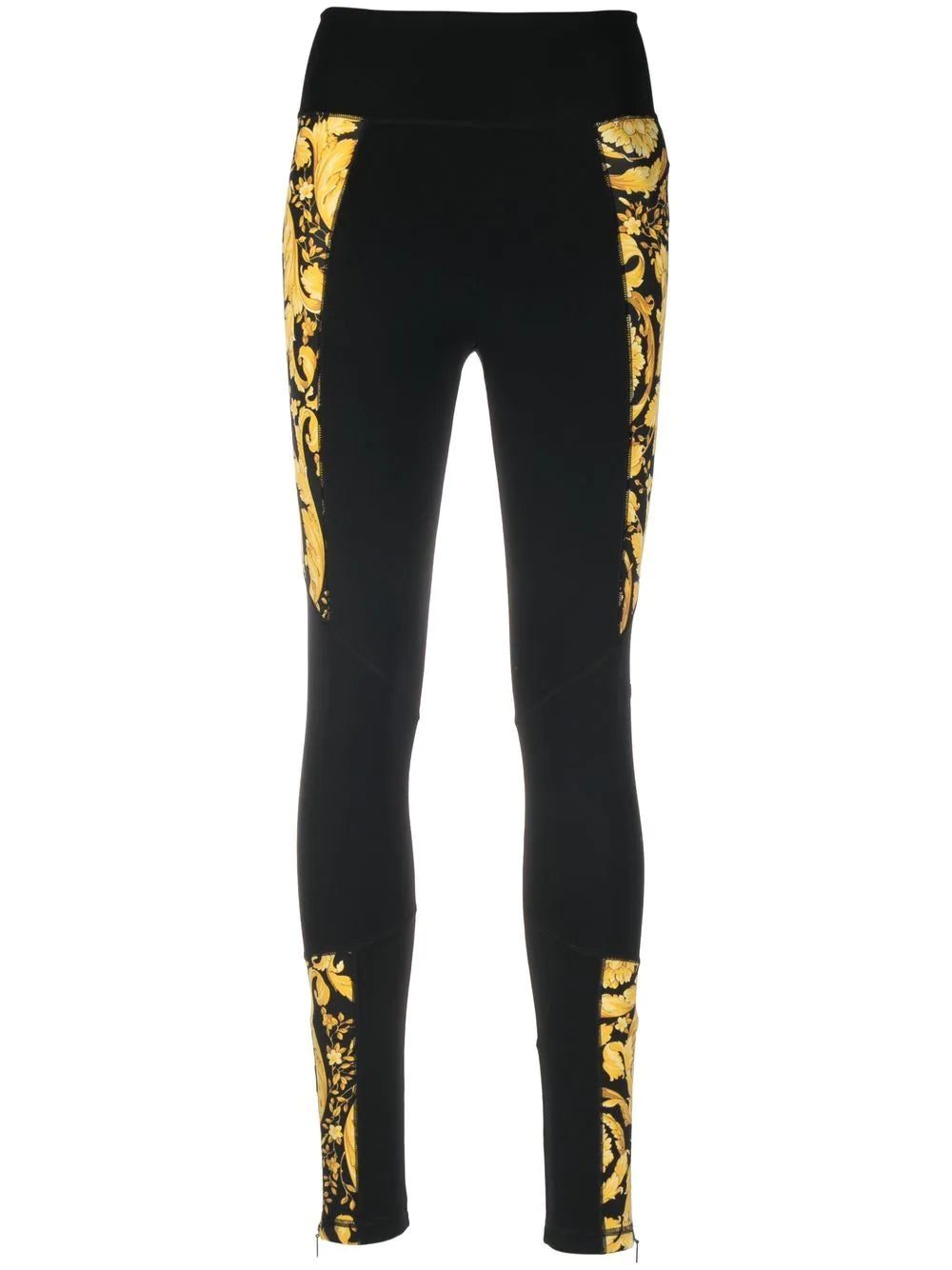 Versace Barocco-print leggings