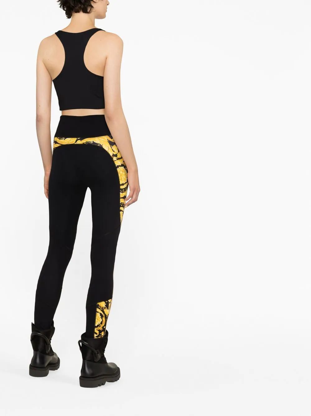 Versace Barocco-print leggings - Image 3