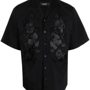 Dsquared2  floral-print short-sleeved shirt