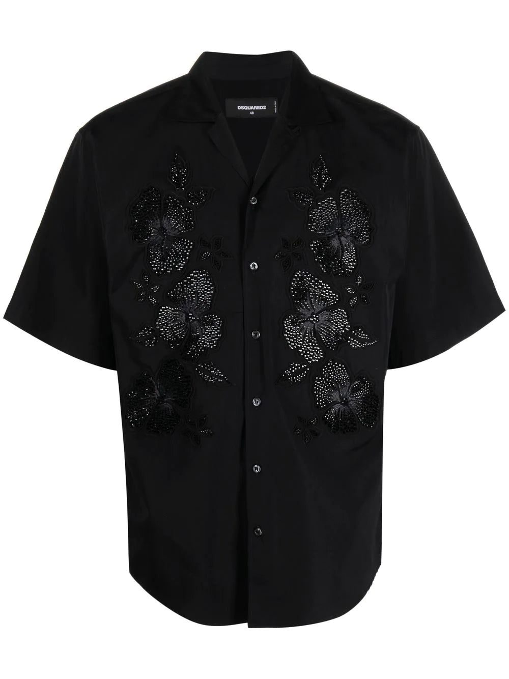 Dsquared2 floral-print short-sleeved shirt
