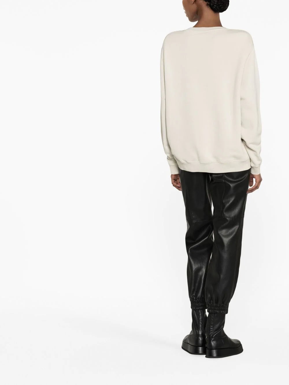 Off-White slogan-print sweatshirt - Image 4