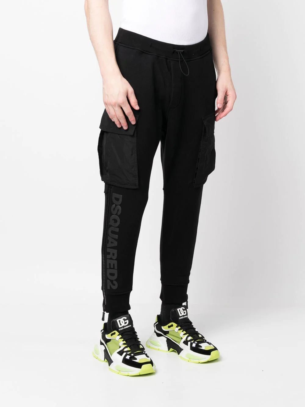 Dsquared2 logo-print track pants - Image 3