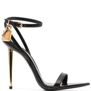 TOM FORD Padlock 120mm leather sandals