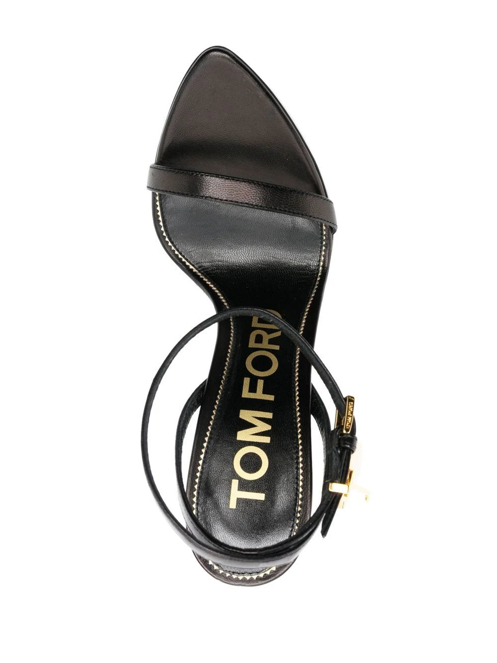 TOM FORD Padlock 105mm leather sandals - Image 4
