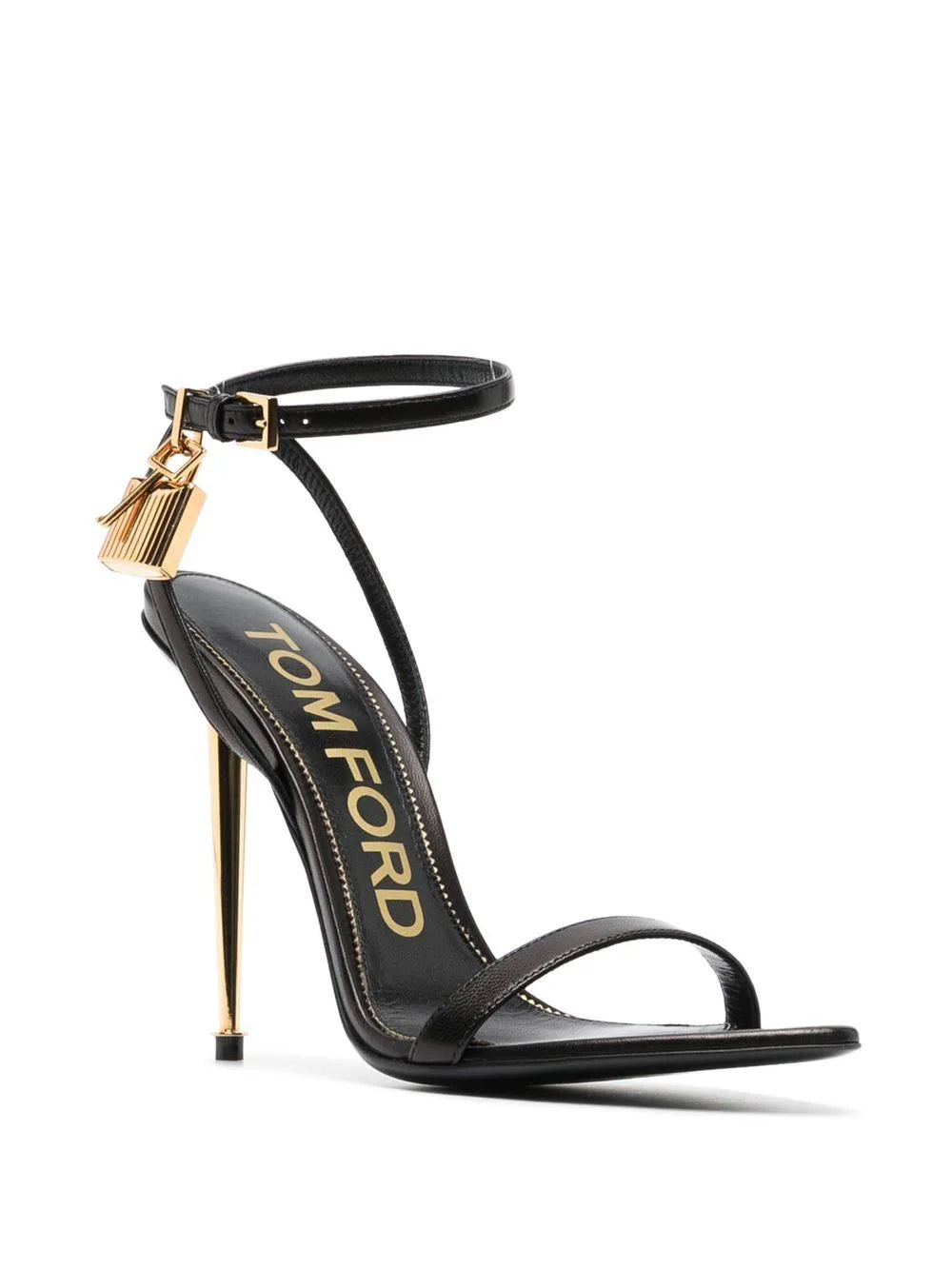 TOM FORD Padlock 105mm leather sandals - Image 2