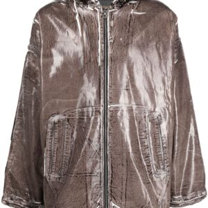 Diesel coated denim jacket