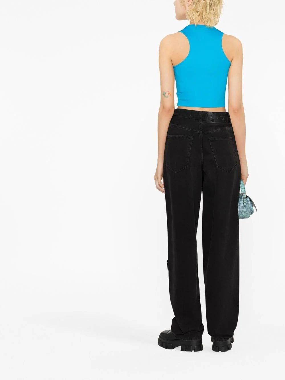 Off-White Rowing logo-print crop top - Image 4