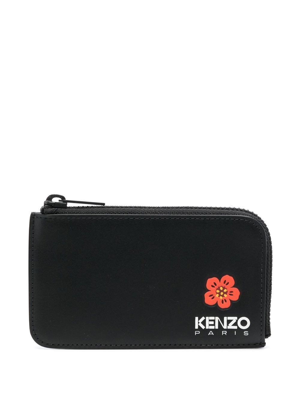 Kenzo floral-print zip wallet