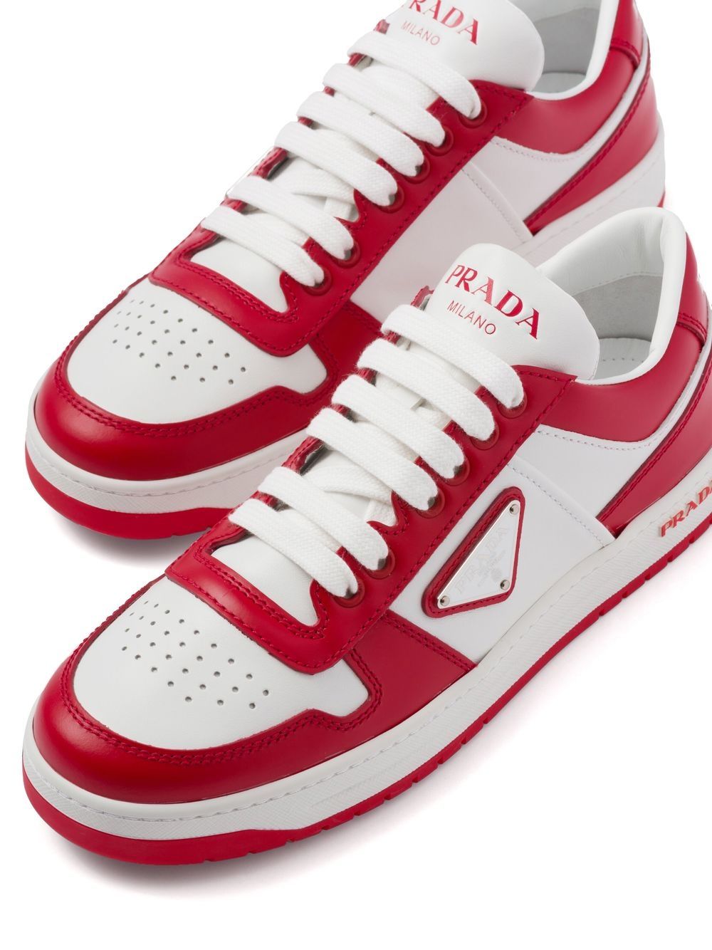 Prada Downtown two-tone sneakers - Image 5
