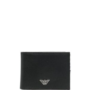 Emporio Armani logo-plaque bi-fold wallet