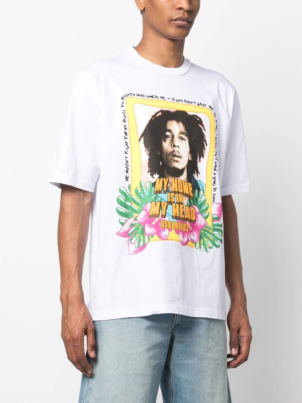 Dsquared2 graphic-print short-sleeved T-shirt - Image 3