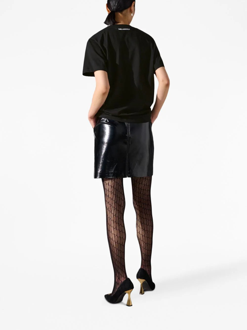 Karl Lagerfeld Karl Series graphic-print T-shirt - Image 4