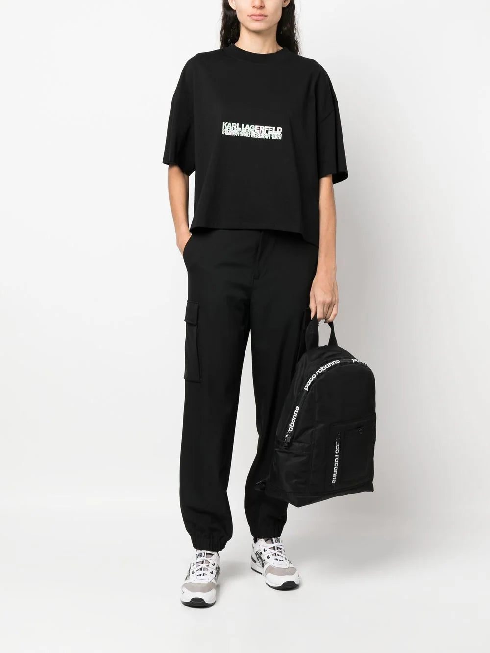 Karl Lagerfeld logo-print short-sleeved T-shirt - Image 2