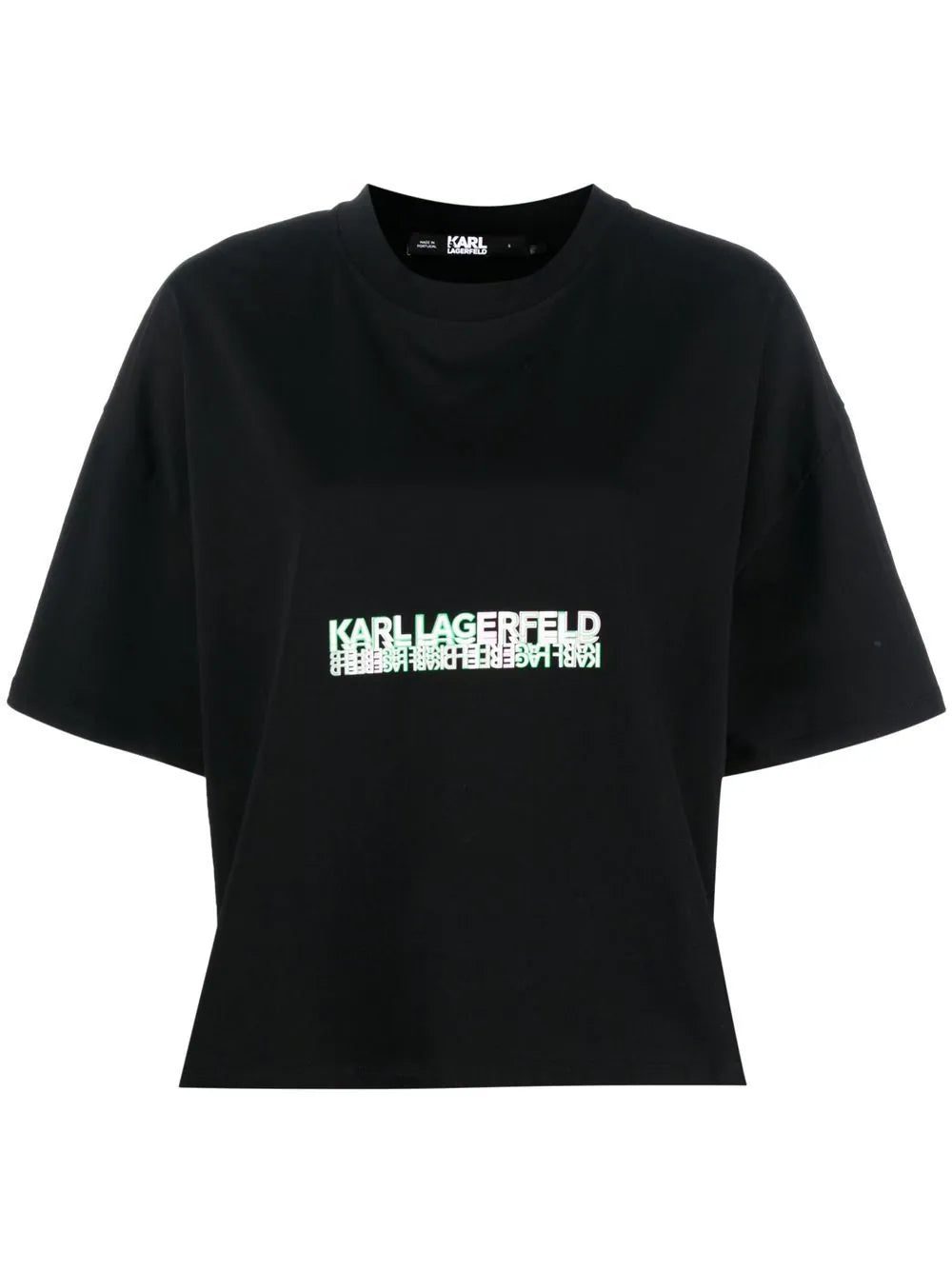 Karl Lagerfeld logo-print short-sleeved T-shirt
