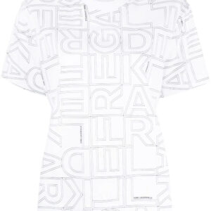 Karl Lagerfeld  logo-print short-sleeved T-shirt
