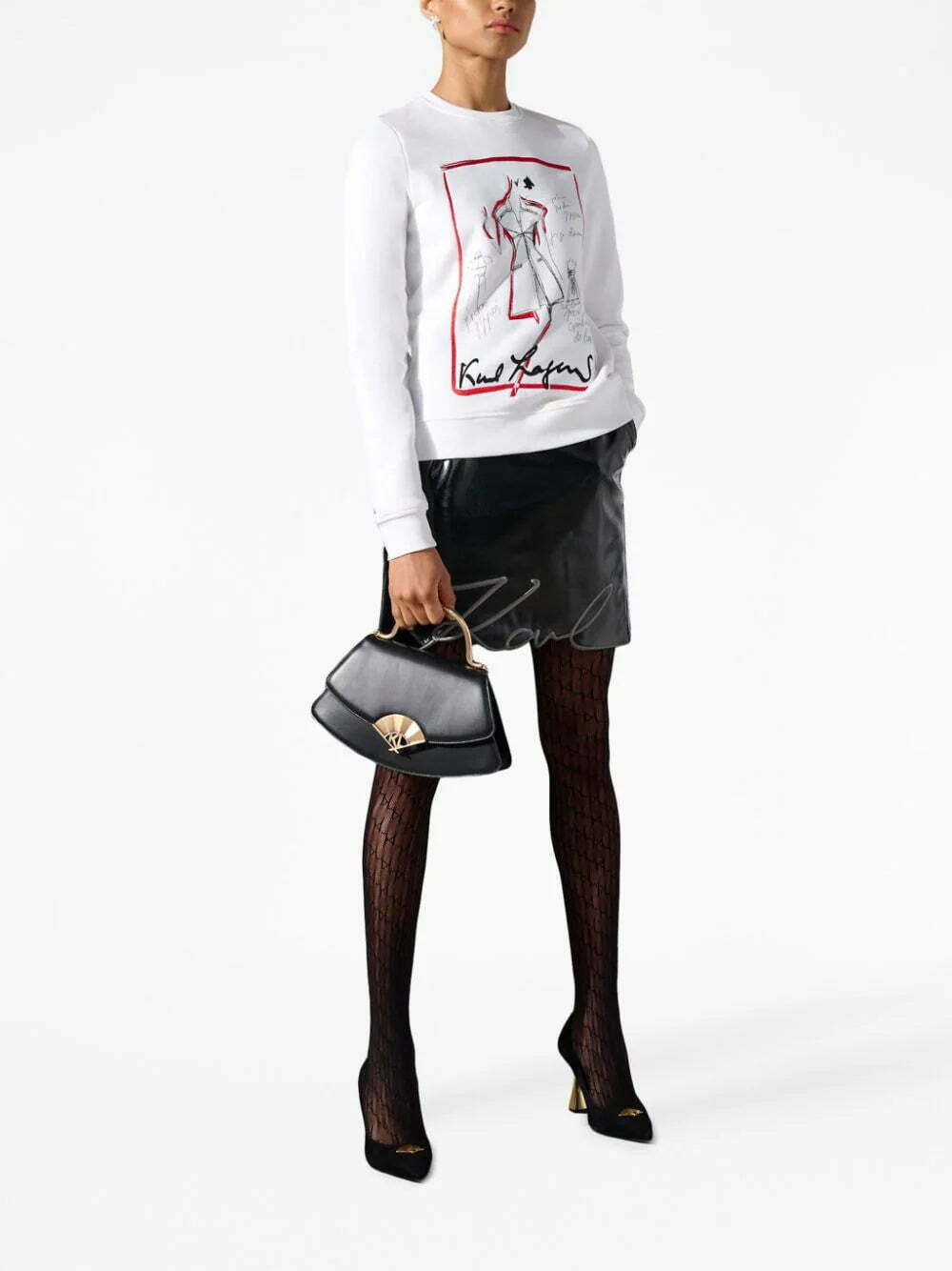 Karl Lagerfeld Karl Series graphic-print sweatshirt - Image 2